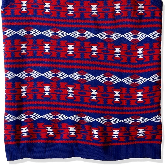 New York Giants Ugly Christmas Sweater Vest - Picture 2 of 2